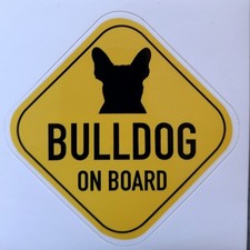 Adesivo  BULLDOG ON BOARD