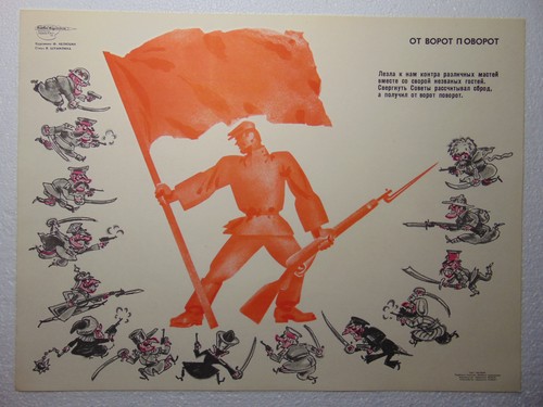 Poster originale sovietico