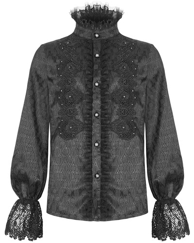 Camicia poeta diavolo moda - camicia,