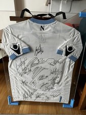 maglia maglietta CALCIO SERIE A Napoli  autografata