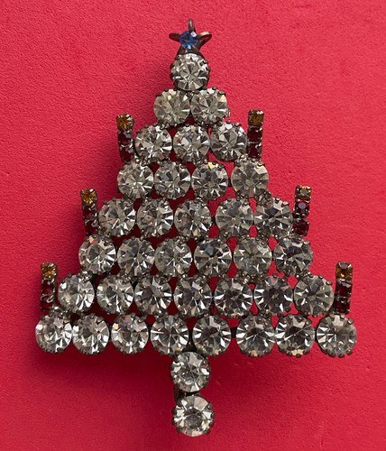 Spilla vintage art deco albero - art,