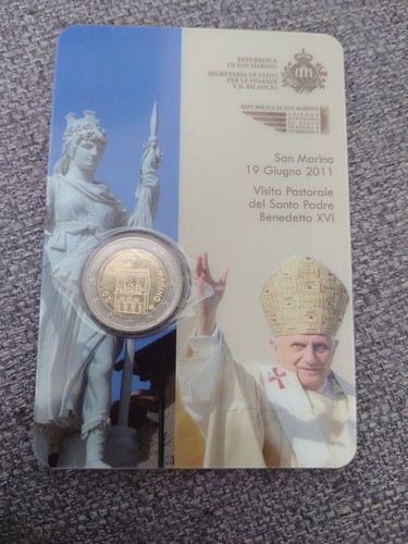 San marino 2011 coincard - marino, 2€