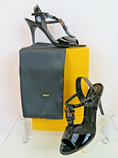 $675 NIB FENDI BLACK PATENT