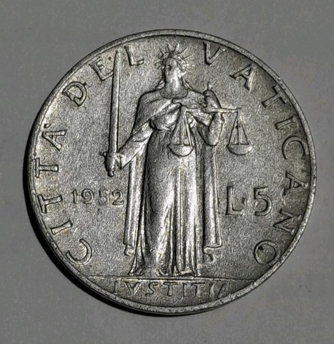 Vaticano lire 1952 - vaticano,