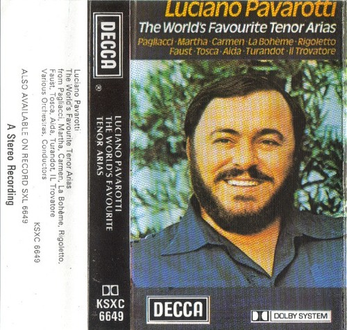 Luciano pavarotti the world - luciano,