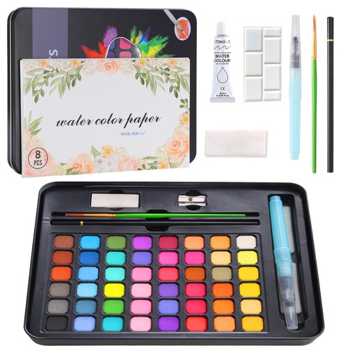 Set acquerelli professionali - set,