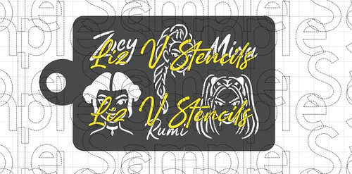 Stencil combinato pop - k,