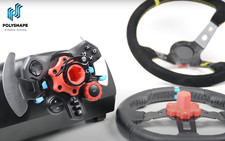 QUICK RELEASe per Logitech G29/G920/G923  - con collarino in acciaio V2 rinforzo