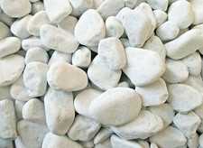 Ciottoli sassi bianco carrara - ciottoli,