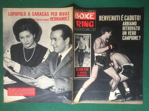 Boxe ring 1966 - boxe, (ita)