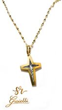 Collana ORO GIALLO Con Croce