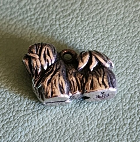 Charm cane argento sterling