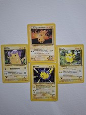 Pokemon Lotto 4 Pikachu 58/102