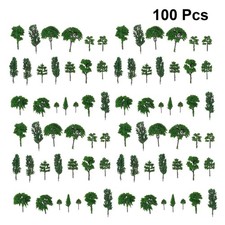 100 Pcs Per Plastici Di Treni