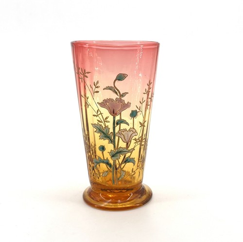 Vase art nouveau verre - en,