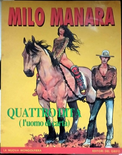 Libro fumetti quattro dita - dita, (