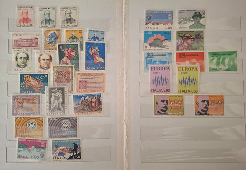 1972 annata francobolli italia - 1972,