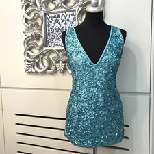WISCH Top in Jersey Turchese