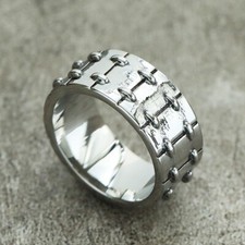 Anello Gotico Moto Bici Catena