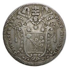 STATO PONTIFICIO PIO VI Moneta testone anno 1795 - Ottimo stato di conservazione