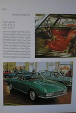 COUPE SPECIALE 2 POSTI FIAT 2300S PININFARINA 1965 MOTOR ITALIA