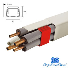 Canalina 80x60 pvc - canalina,