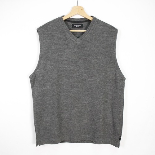 Gilet yves saint - yves, grigio