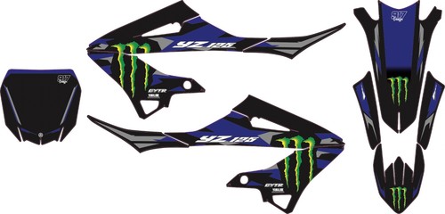 Kit grafiche yamaha 125 - kit,