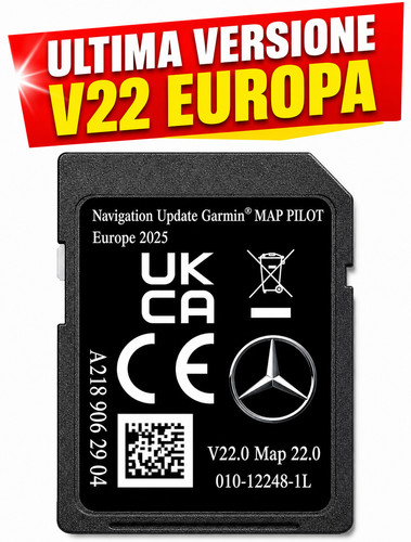 Scheda garmin map pilot - scheda, sd