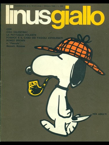 Linus giallo ottobre - ottobre, 1966