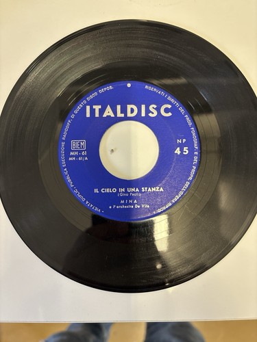 Vinile giri mina il - giri, “il