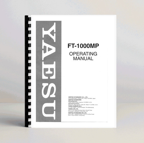 Yaesu 1000mp manuale di - yaesu,