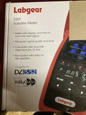 Labgear S201 Misuratore/Trova satellitare portatile Full HD 1080p DVB-S2 con DiSEqC