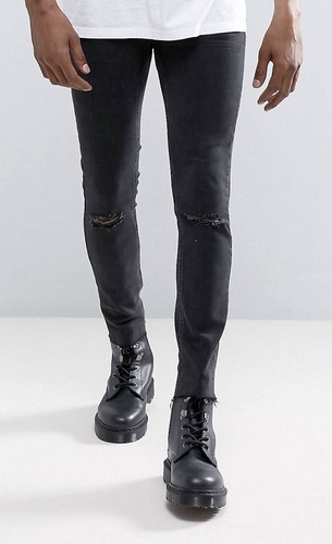 Mennace jeans uomo neri - jeans,