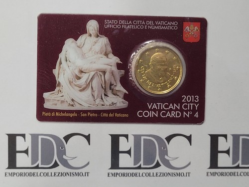 Vaticano coin card ufficiale - vaticano,
