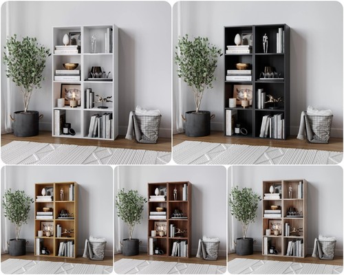 Tier cube bookcase wooden - tier,