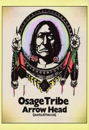 Poster osage tribe arrow - osage,