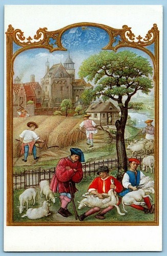 Cartolina arte breviario - d'arte,