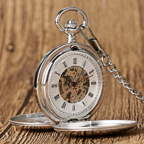 Orologio tasca uomo argento - da,