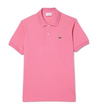 Lacoste - Men's L.12.12 Classic Fit Short Sleeve Pique Polo, Reseda Pink, XS