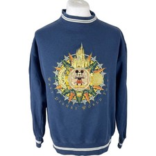 Felpa Disney vintage blu medio