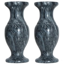 Cemetery Vase, Natural Marble