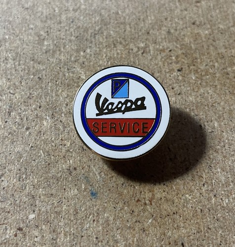 Vespa enamel motorcycle - enamel,