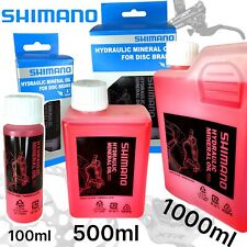 Shimano Bicicletta Freni a Disco Idraulico Olio Minerale 100ml/500ml/1000ml