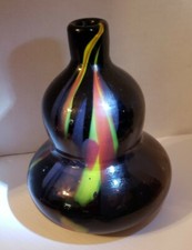 Vaso vetro artistico doppia