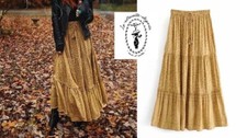 MAXI GONNA BOHO HIPPIE LEO