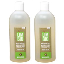 Whirlpool Trattamento Acqua Senza Cloro a Base Enzimatica Limbio Weekly Set Risparmio 2x500ml