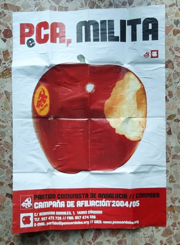 Manifesto poster pcca milita - poster, pcca,