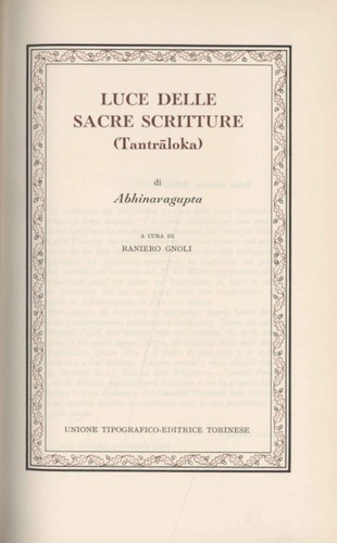 Luce delle sacre - sacre, scritture