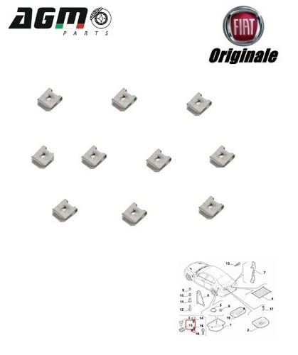 Kit mollette fissagio - mollette,